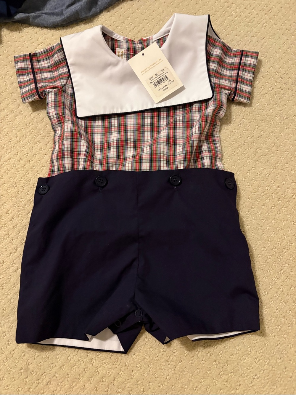 TBBC Christmas outfit